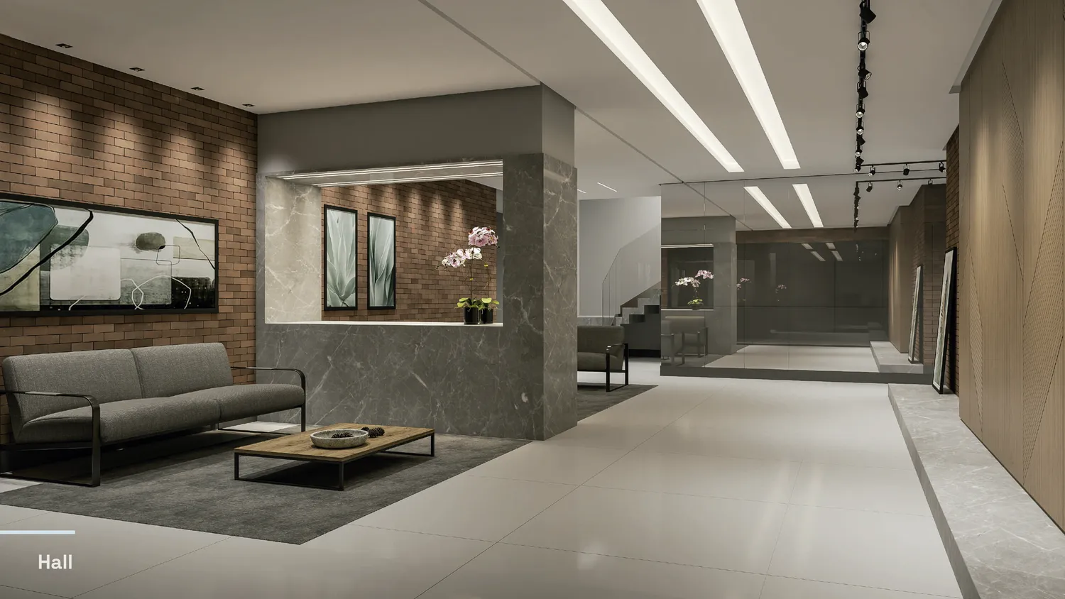 Hall de entrada do Sky305